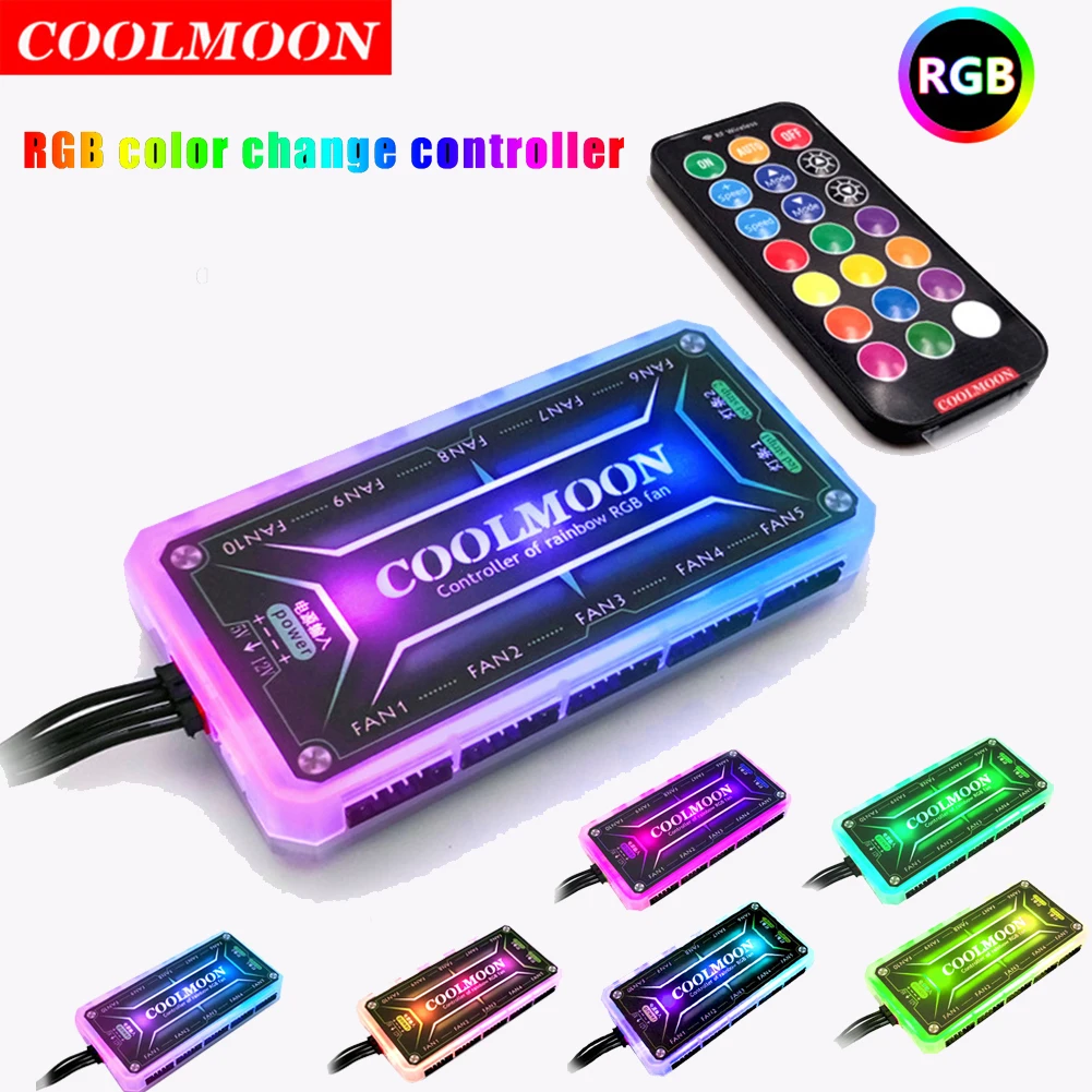Tablet With All Accessories - COOLMOON ARGB Controller 12V 5A 6Pin