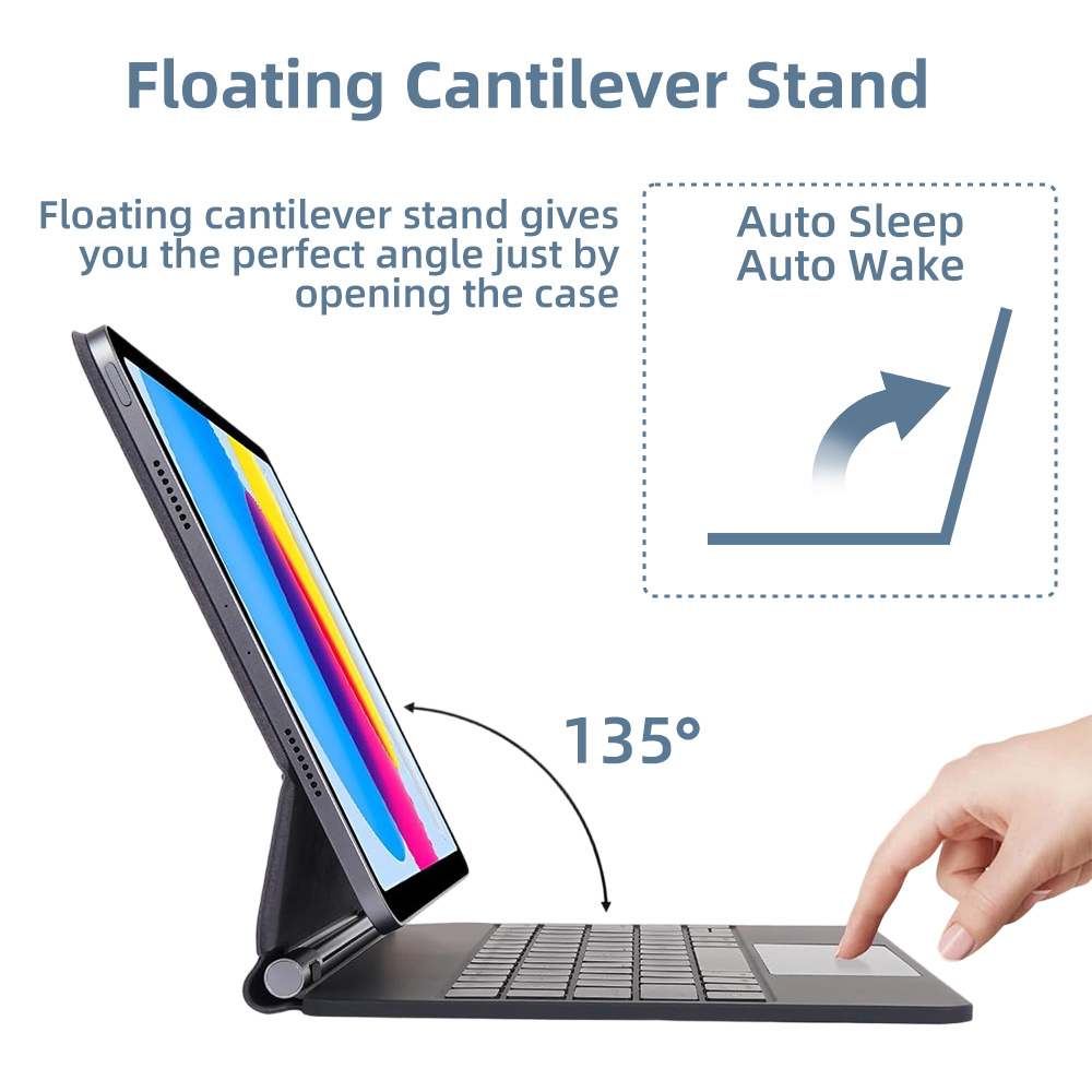 2026 Magic Keyboard with Bluet - Magnetic Case Smart review and price
