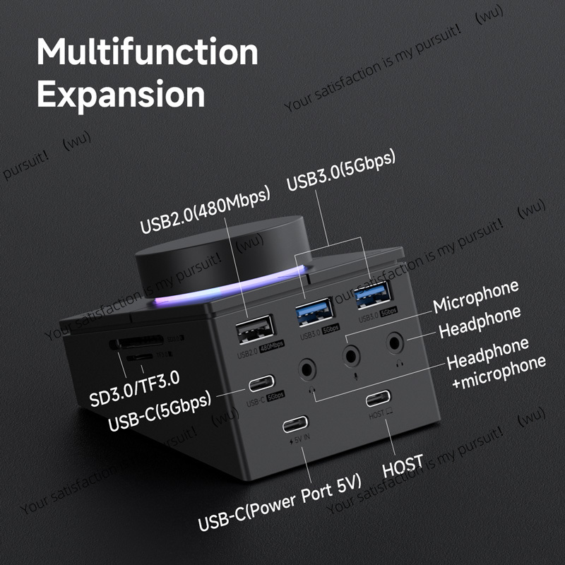 USB C Hub With Shortcut Button - Usb Hub Type C review and price