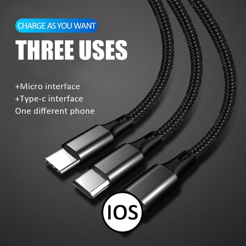 3‑in‑1 USB Fast Charging Cable - Samsung Tablet With Accessories review and price