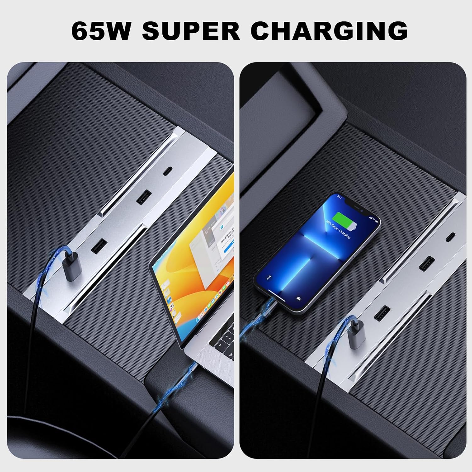 27W-65W Fast Charging Expansio - Usb Hub Type C review and price
