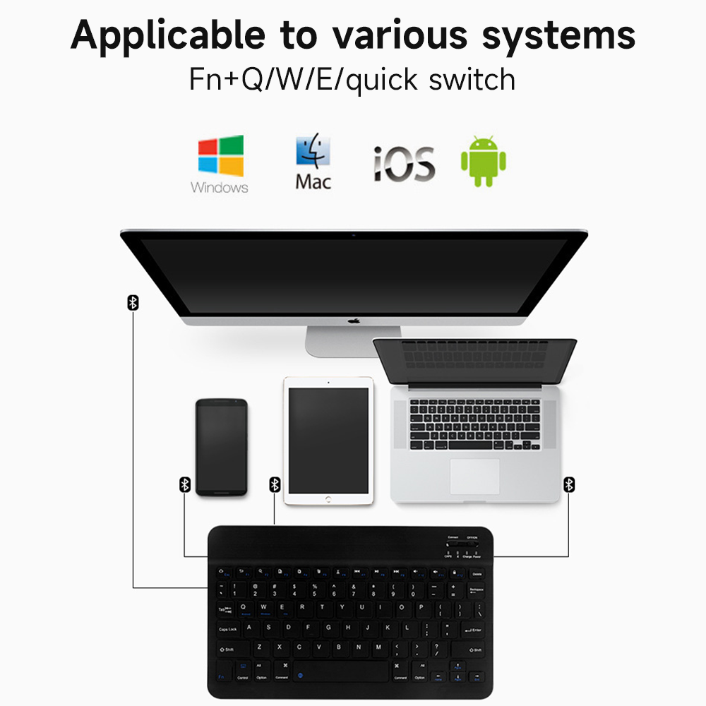 Bluetooth Keyboard for IOS And - Windows Tablet Accessories review and price