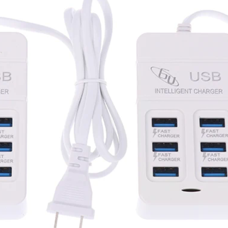 1PC US Plug 6Ports Multiport U - Usb Hub Type C review and price