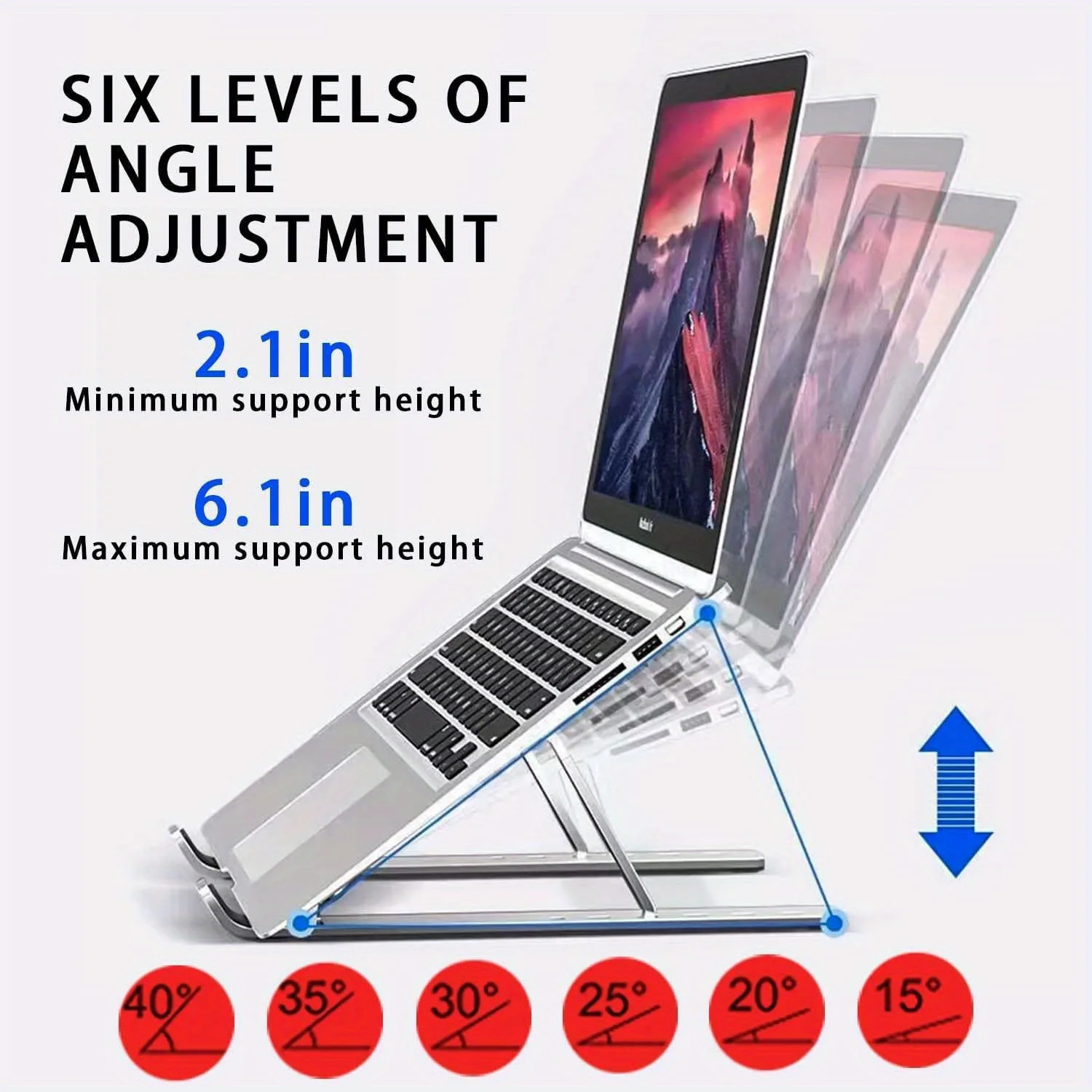 Foldable Aluminum Laptop Riser - Cooling Stand Tablet review and price