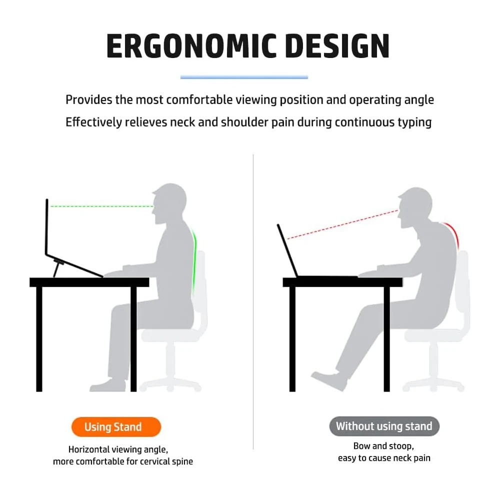 2pcs/Set Foldable Laptop Stand - Cooling Stand Tablet review and price