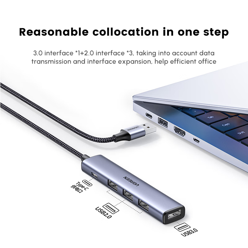 UGREEN USB Hub with 4 USB2.0 P - Usb Hub Type C review and price