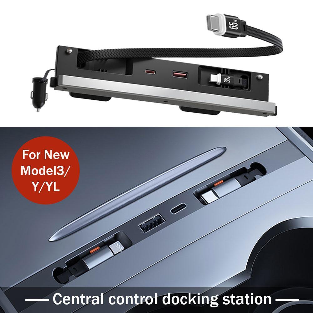 Car Central Control Docking St - Usb Hub Type C review and price