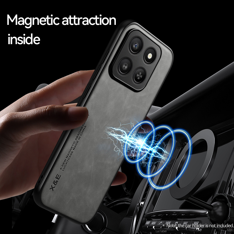 Luxury Leather Case for Honor  - Magnetic Case Smart review and price