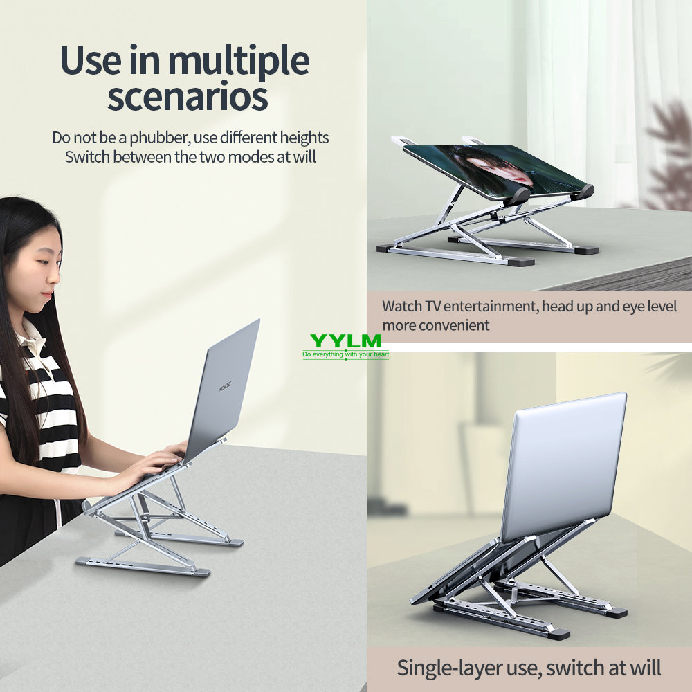 YYLM N8 Laptop Stand Aluminum  - Cooling Stand Tablet review and price
