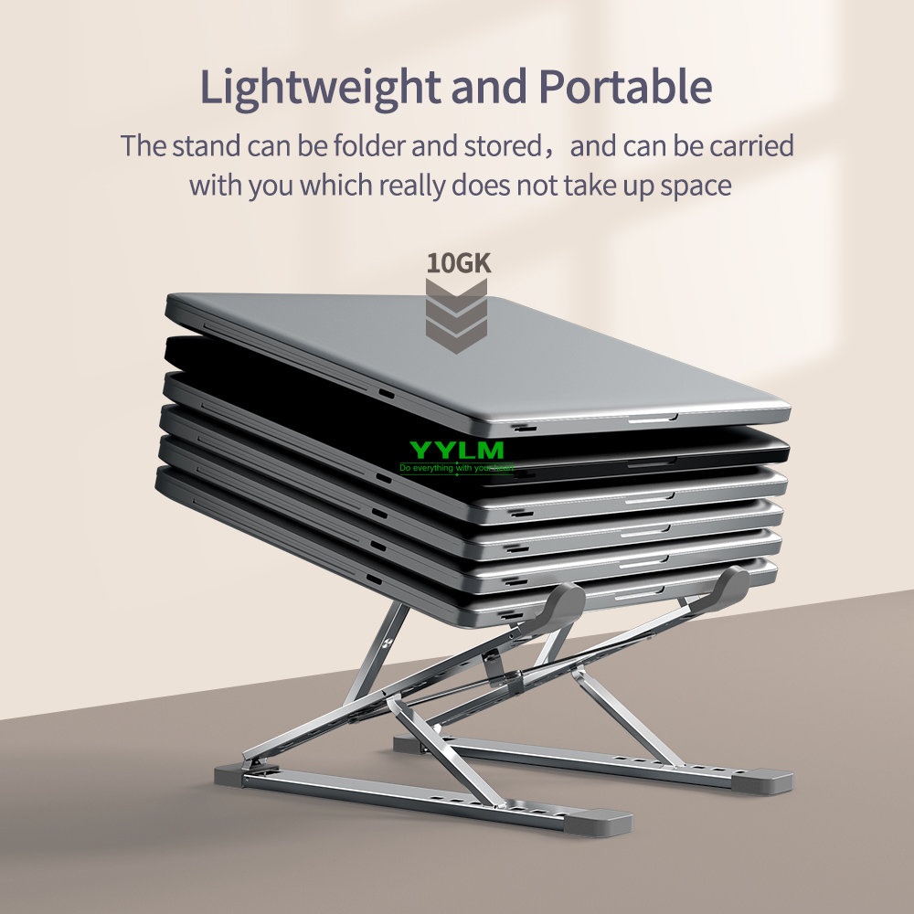 YYLM N8 Laptop Stand Aluminum  - Cooling Stand Tablet review and price