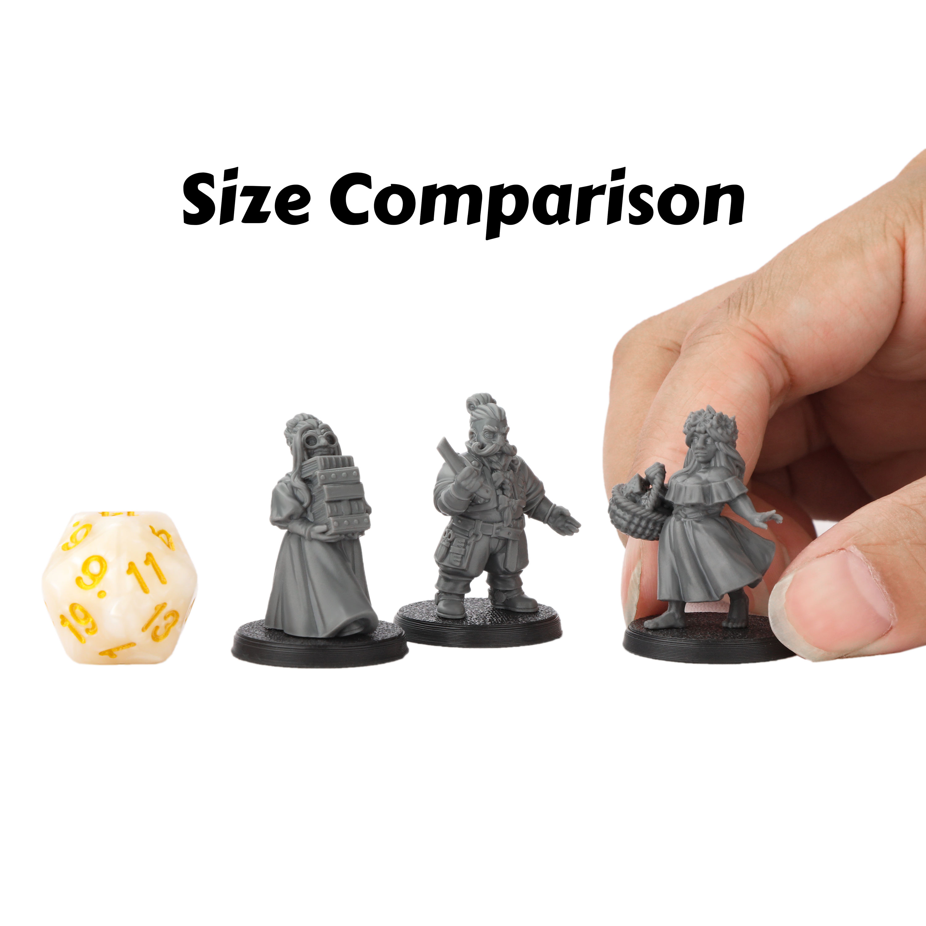 3Pcs RPG Dwarves Citizen Minia - Tablet Drawing Accessories review and price