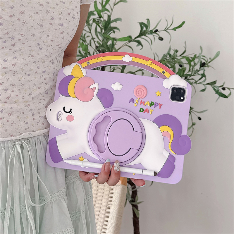Cartoon Unicorn Kids Stand Tab - Remarkable Tablet Accessories review and price
