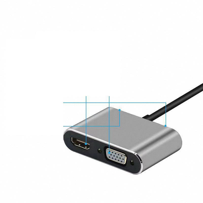 4K USB Type C to VGA 1080P USB - Usb Hub Type C review and price