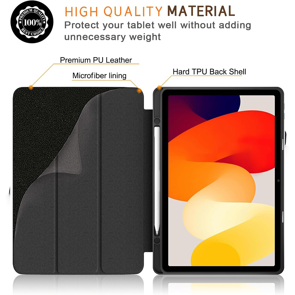 Solid Color Hard Acrylic Back  - Redmi Tablet Accessories review and price