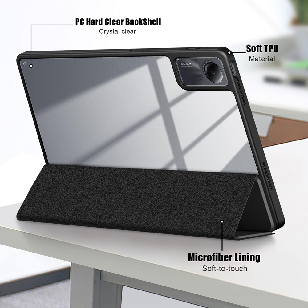Solid Color Hard Acrylic Back  - Redmi Tablet Accessories review and price