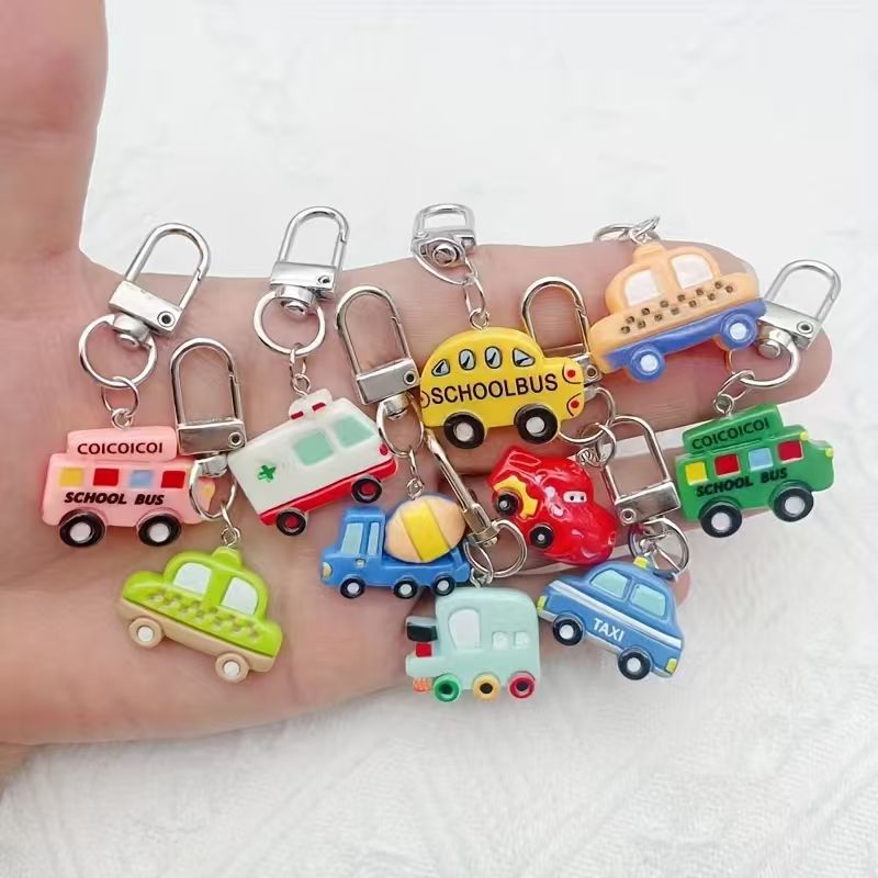 10pcs resin cartoon car keycha - Mobile & Tablet Accessories review and price