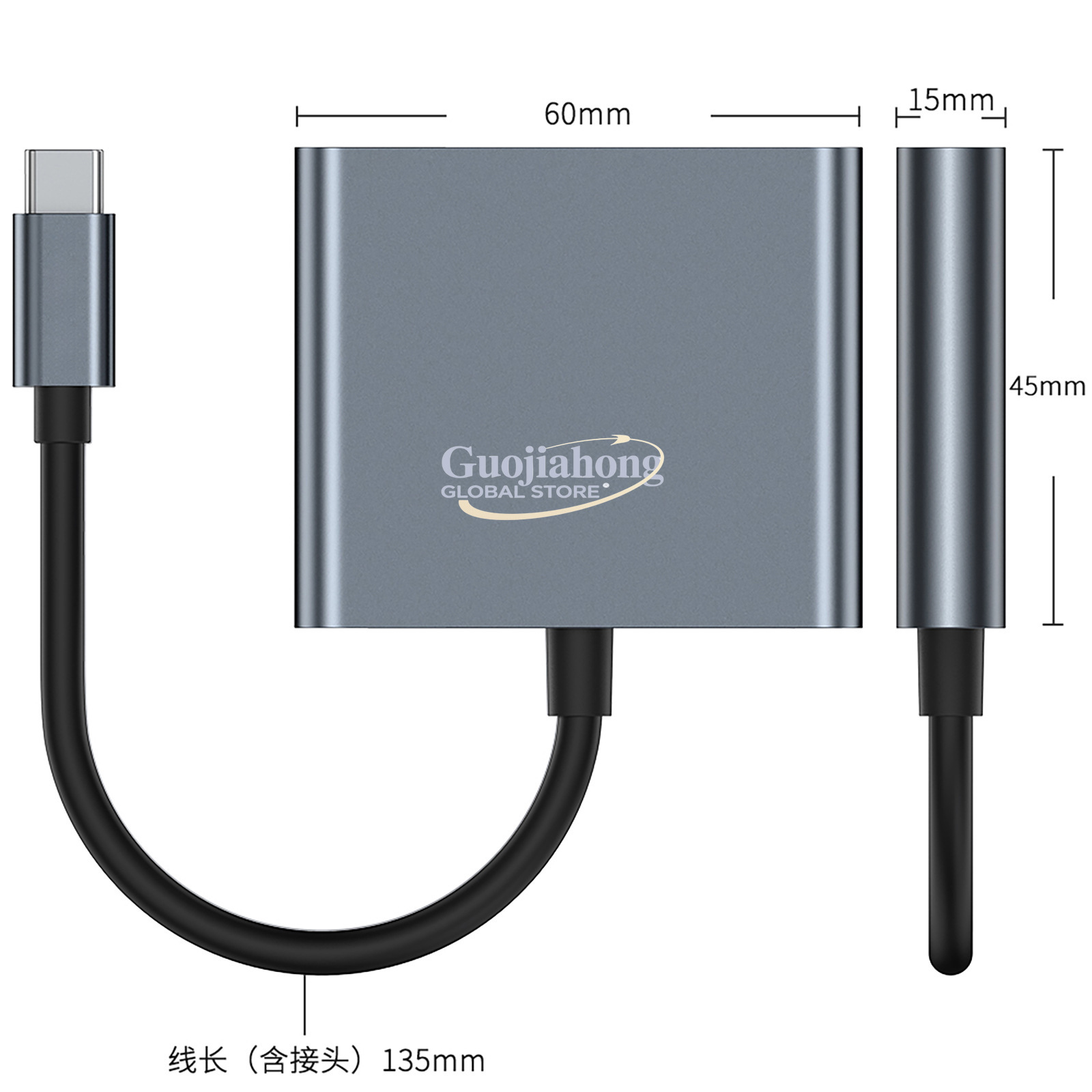 Cross-border usb-c to hd three - Usb Hub Type C review and price